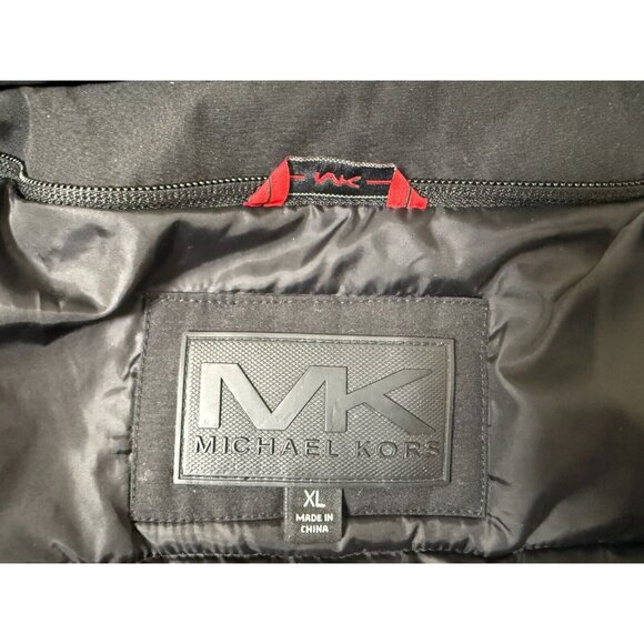 MK MICHAEL KORS & Fitch Men's Siz XL Sherpa Lining Waterproof Winter Hood Jacket - Picture 9 of 15